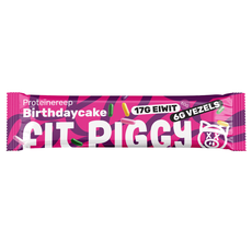 Fit Piggy eiwitreep Birthdaycake
