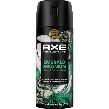AXE Fine Fragrance Green Geranium Deodorant Bodyspray 150 ML