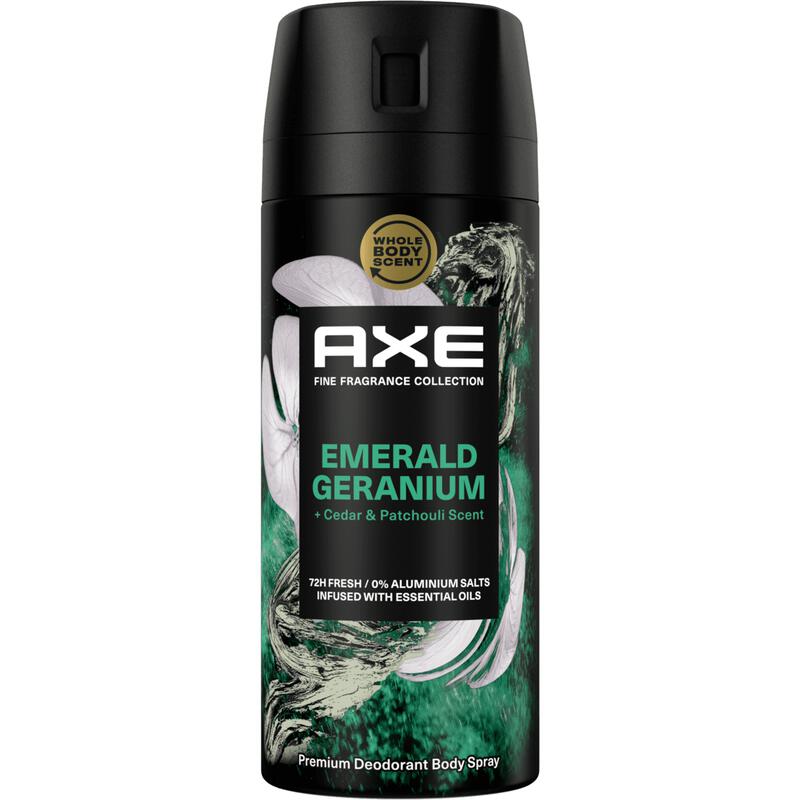 AXE Fine Fragrance Green Geranium Deodorant Bodyspray 150 ML