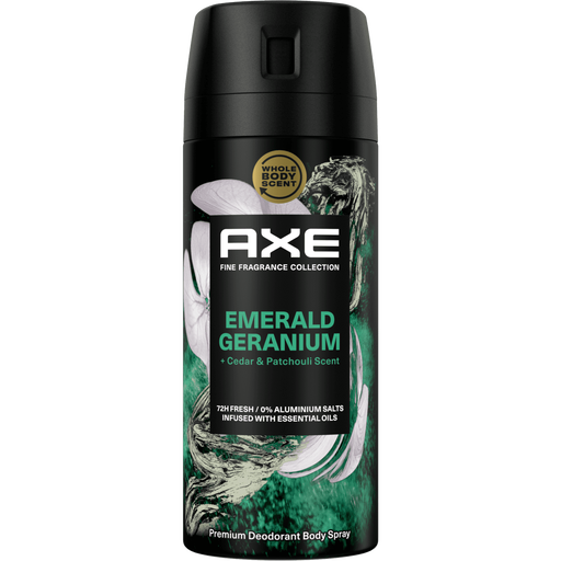 AXE Fine Fragrance Green Geranium Deodorant Bodyspray 150 ML