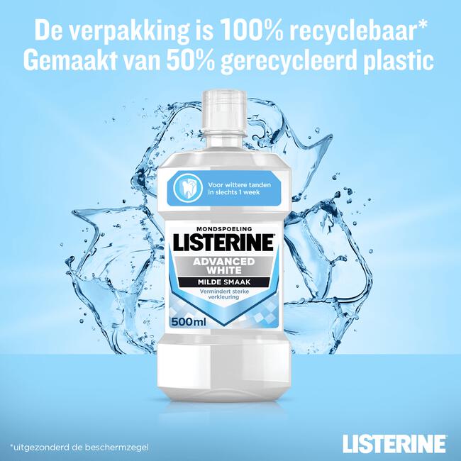 Listerine® Advanced White Mondspoeling 500 ML