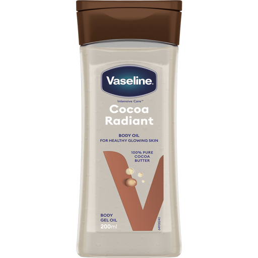 Vaseline Intensive Care Cocoa Radiant Body Gel Oil 200 ML