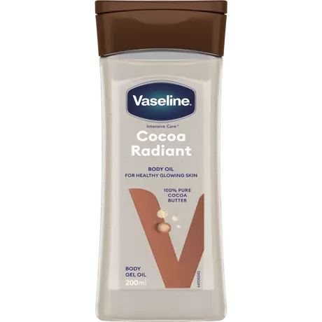 Vaseline Intensive Care Cocoa Radiant Body Gel Oil 200 ML