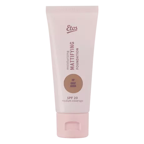 Etos Moisturizing Mattifying Foundation SPF 20 09 Deep Beige