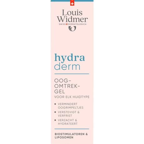 Louis Widmer Hydraderm Oogomtrek Gel Geparfumeerd 15 ML