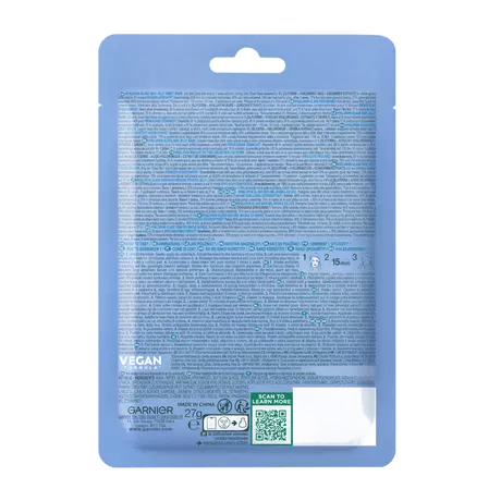 Garnier Hyaluron Glass Skin Jelly Sheet Mask