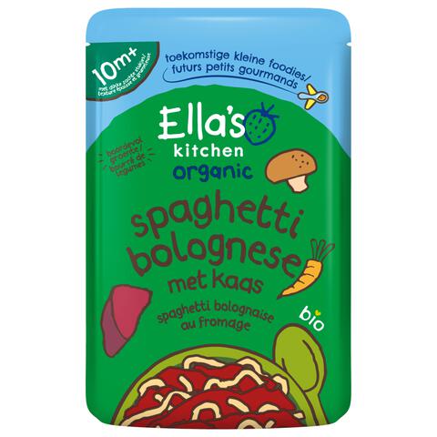 Ella's Kitchen Bio Spaghetti Bolognese + Kaas 190g 10+