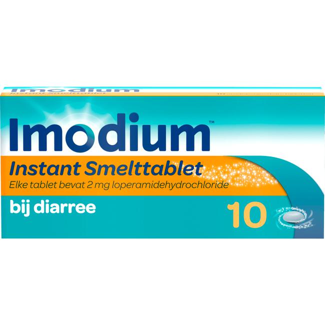 Imodium® Instant 2 MG 10 Smelttabletten