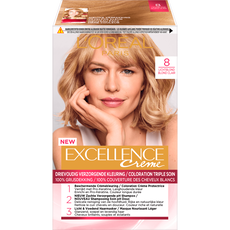 L'Oréal Paris Excellence Crème Verzorgende Crèmekleuring 8 Licht Blond