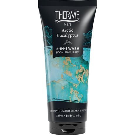 Therme Men Arctic Eucalyptus 3-in-1 Douchegel 200 ML