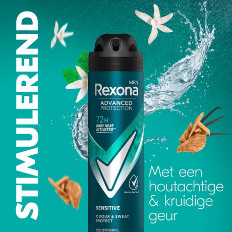 Rexona Men Advanced Protection Sensitive Deodorant Spray 150 ML