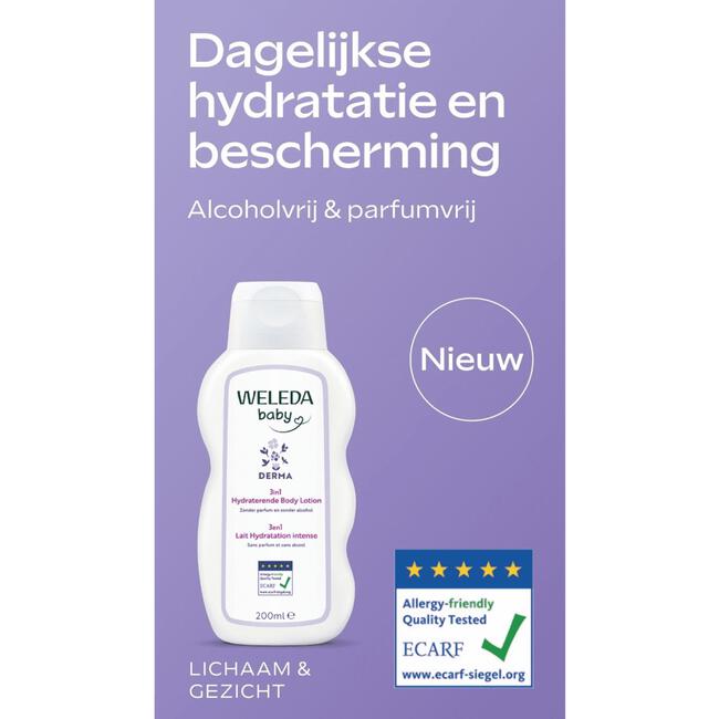 Weleda Baby Derma 3-in-1 Hydraterende Bodylotion