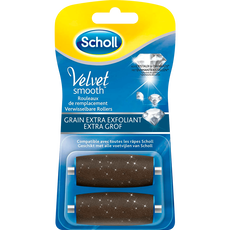 Scholl Velvet Smooth Voetvijl Navulling Extra Grof 2 Stuks