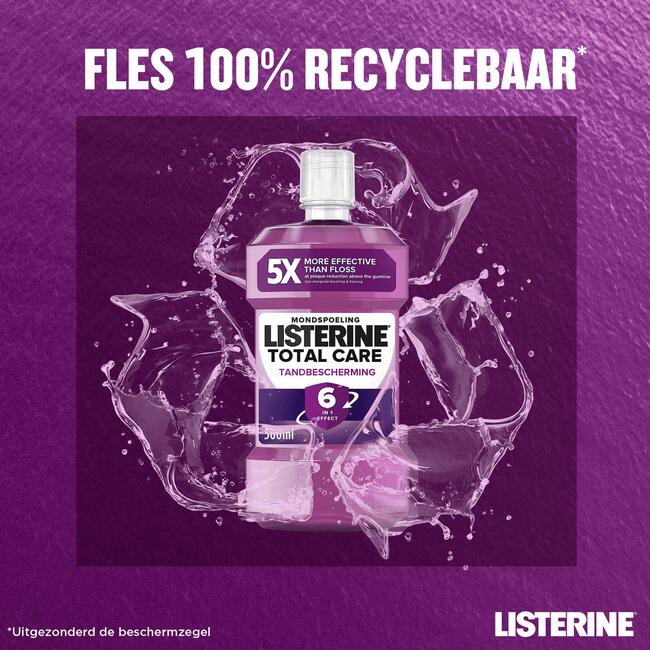 Listerine® Total Care Teeth Protection Mondspoeling 500 ML