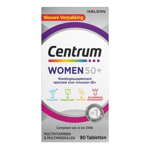 Centrum Women 50+ Multivitaminen Tabletten 90 stuks