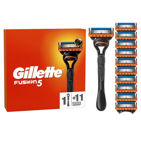 Gillette Fusion5 Scheersysteem Met 11 Navulmesjes