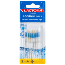 Lactona Easydent 2.5/5.0 mm Type A 8 stuks