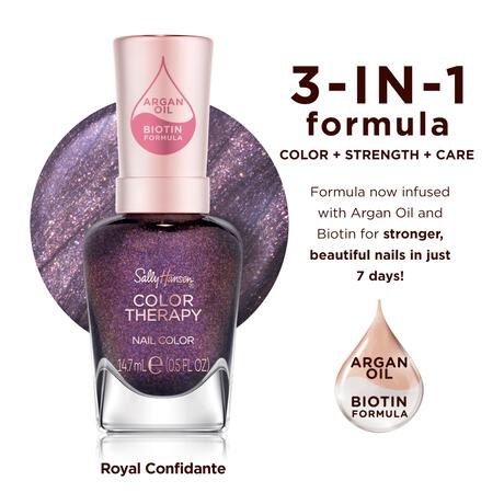 Sally Hansen Color Therapy Nagellak - Paars - 390 Royal&nbsp;Confidante