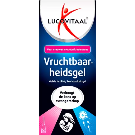Lucovitaal Vruchtbaarheidsgel 5 x 5 ML &nbsp;