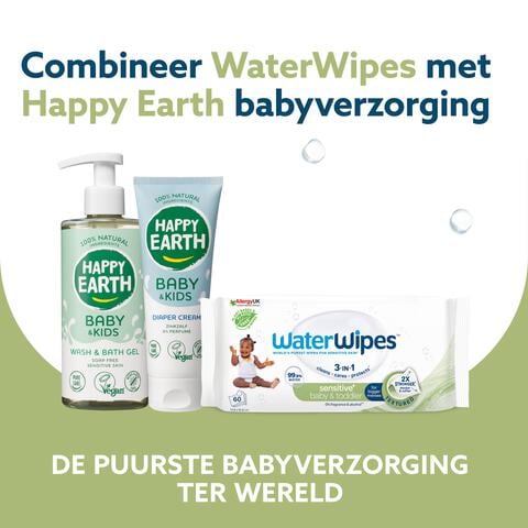 Waterwipes Snoetendoekjes 48st