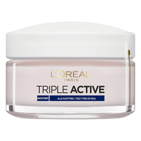 L'Oréal Paris Triple Active Hydraterende Nachtcrème 50 ML