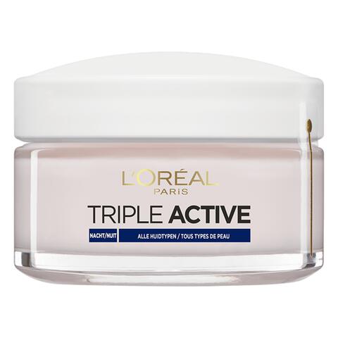 L'Oréal Paris Triple Active Hydraterende Nachtcrème 50 ML