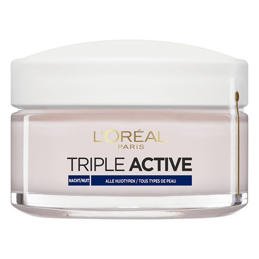 L'Oréal Paris Triple Active Hydraterende Nachtcrème 50 ML