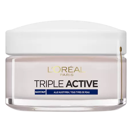 L'Oréal Paris Triple Active Hydraterende Nachtcrème 50 ML
