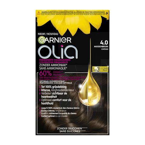 Garnier Olia Permanente Haarverf 4.0 Bruin