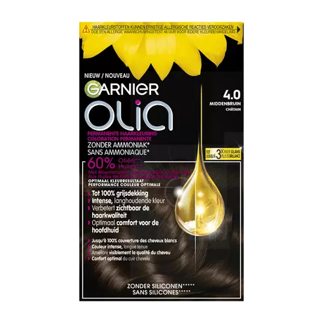 Garnier Olia Permanente Haarverf 4.0 Bruin