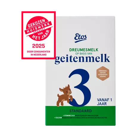 Etos Standaard 3 Dreumesmelk Geitenmelk Vanaf 1 Jaar 800 gram
