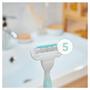 Gillette Venus Deluxe Smooth Sensitive Navulmesjes 4 Stuks