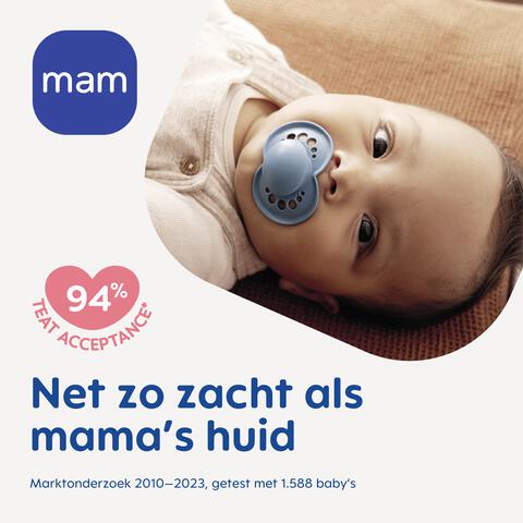 MAM Original Night 16M+ Pink 2 stuks