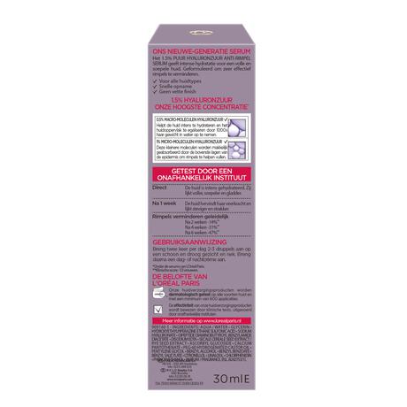 L'Oréal Paris Revitalift Filler 1,5% Hyaluronzuur Serum 30ML