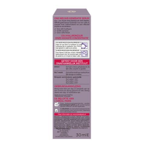 L'Oréal Paris Revitalift Filler 1,5% Hyaluronzuur Serum 30ML