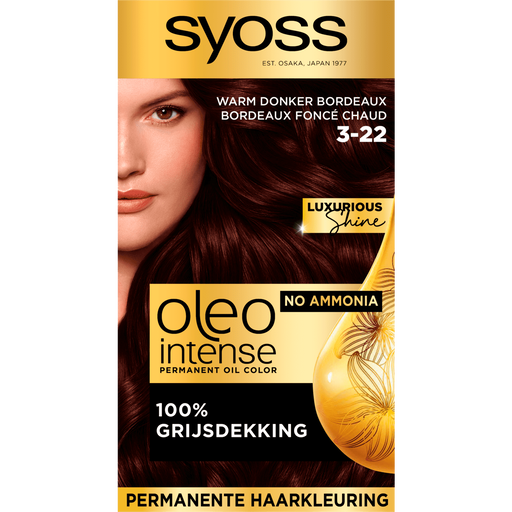 Syoss Oleo Intense 3-22 Midnight Bordeaux