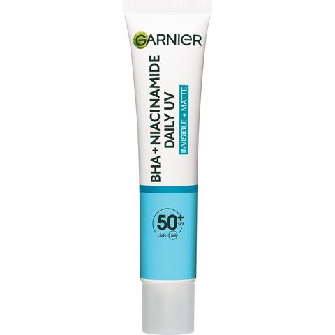 Garnier PureActive BHA + Niacinamide Daily fluid met SPF 50 40ML