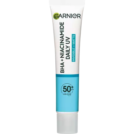 Garnier PureActive BHA + Niacinamide Daily fluid met SPF 50 40ML