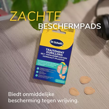 Dr.Scholl's Eelt Verwijderpleisters 4 stuks