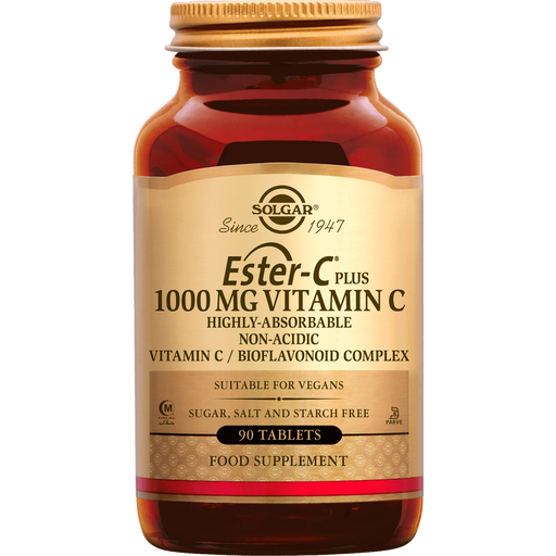 Solgar Ester-C Plus 1000 MG Vitamine C Tabletten 90 stuks