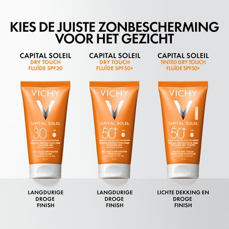 Vichy Capital Soleil Dry Touch Zonnecrème Gezicht SPF30 50 ML