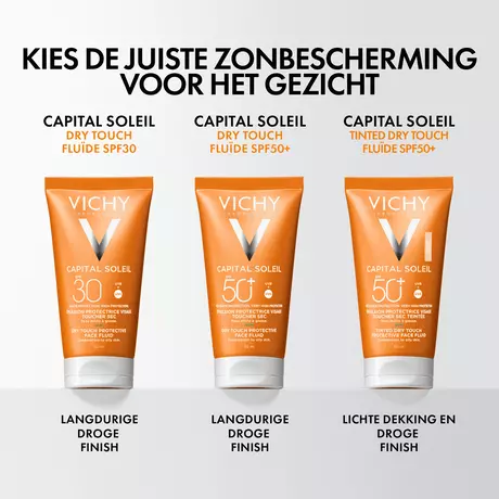 Vichy Capital Soleil Dry Touch Zonnecrème Gezicht SPF30 50 ML