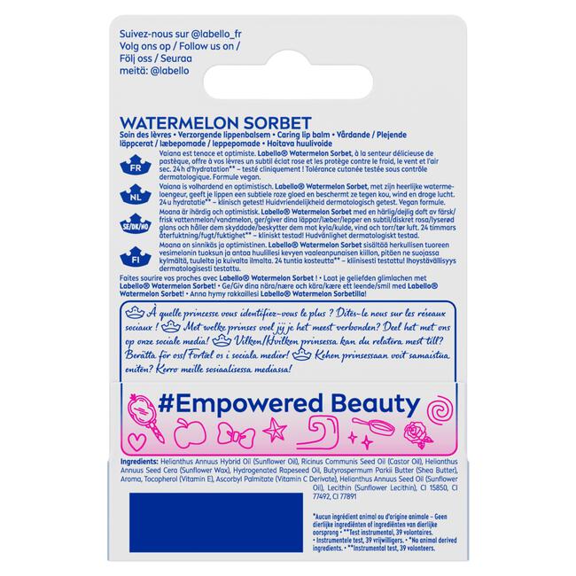 Labello Watermelon Sorbet Disney Moana Lippenbalsem