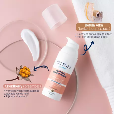 Celenes by Sweden Cloudberry Soothing Facial Cream 50 ML