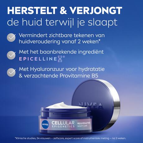 NIVEA Cellular Epigenetics Huidverjongende Anti-Age Nachtcrème 50 ML
