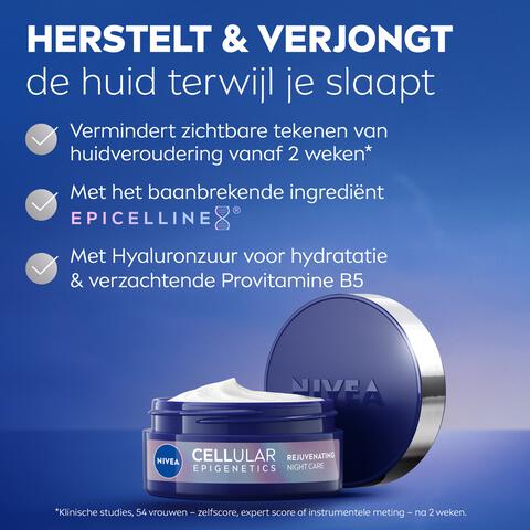 NIVEA Cellular Epigenetics Huidverjongende Anti-Age Nachtcrème 50 ML