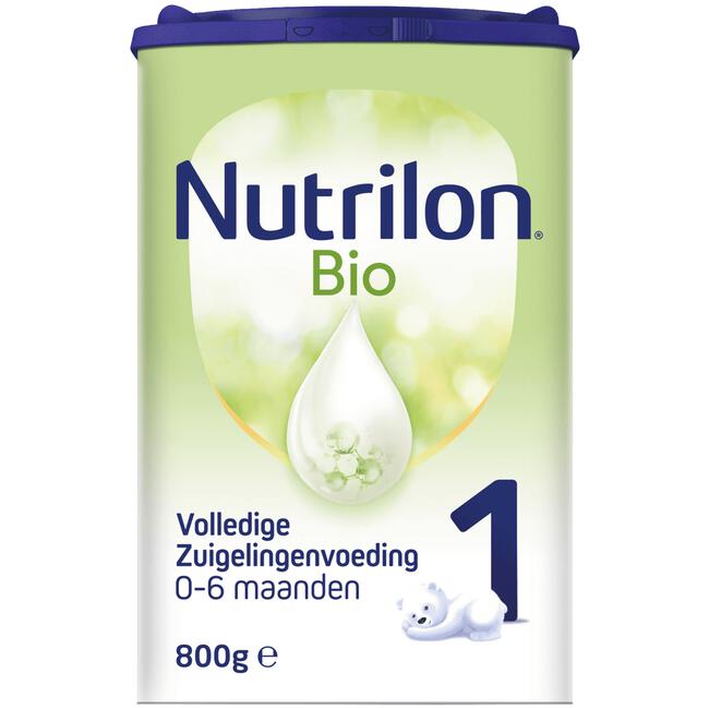 Nutrilon Bio 1 Volledige Zuigelingenvoeding 0-6 Maanden 800 GR