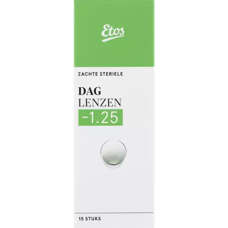 Etos Zachte Daglenzen -1,25 15 stuks