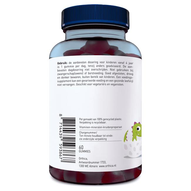 Orthica Dino weerstand Gummies 60 stuks
