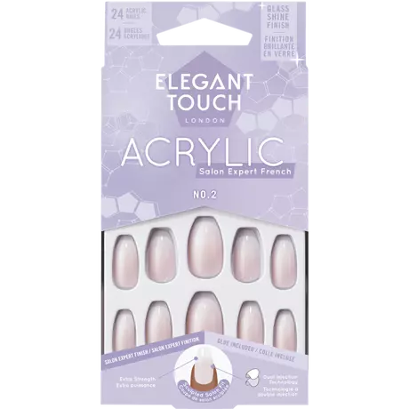 Elegant Touch Acrylic Nepnagels No 02 Coffin&nbsp;24 stuks